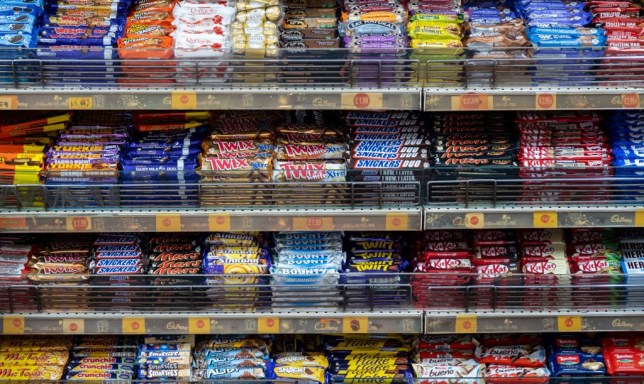 Sweets And Confectionary in a shop