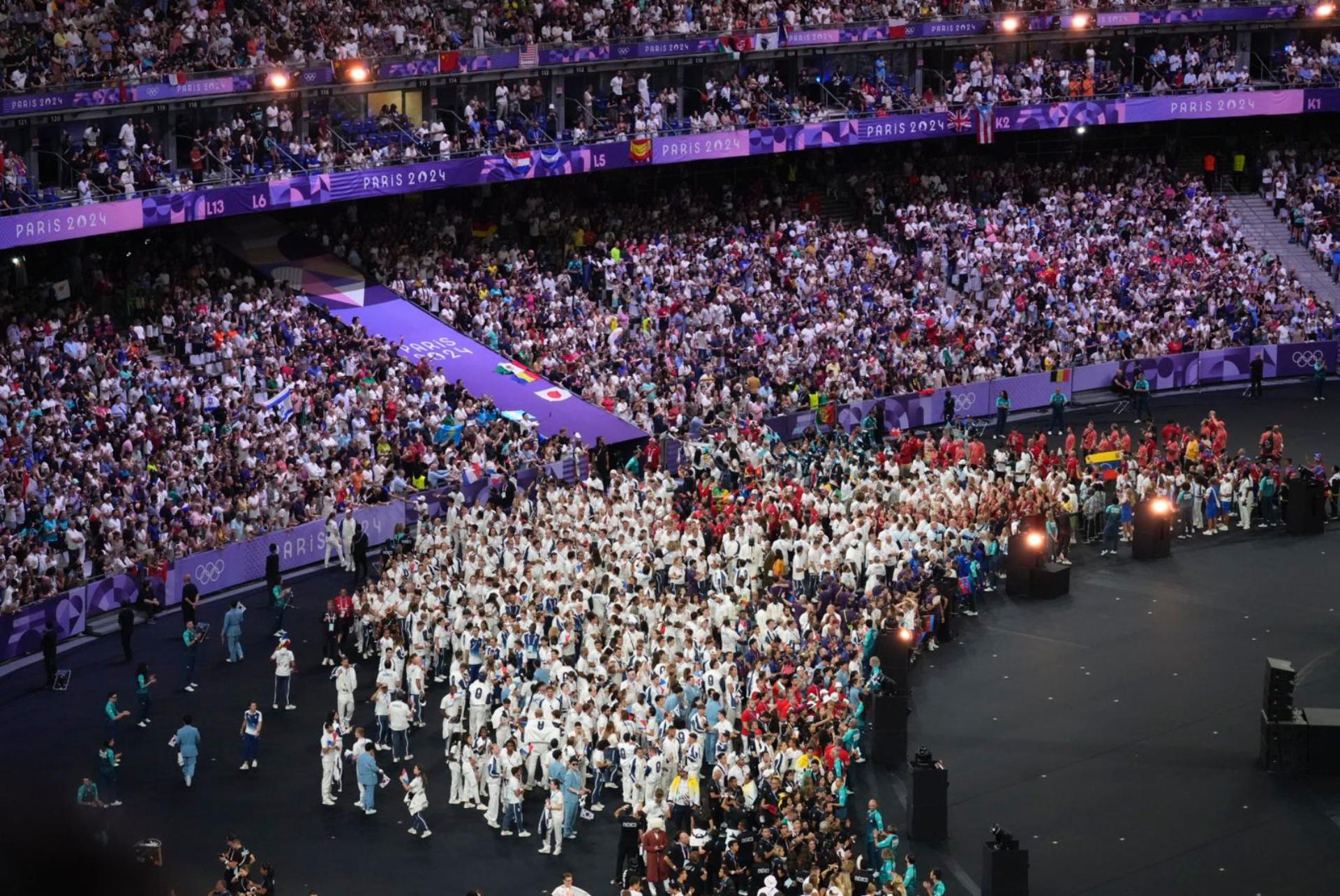 As imagens do encerramento das Olimpíadas de Paris