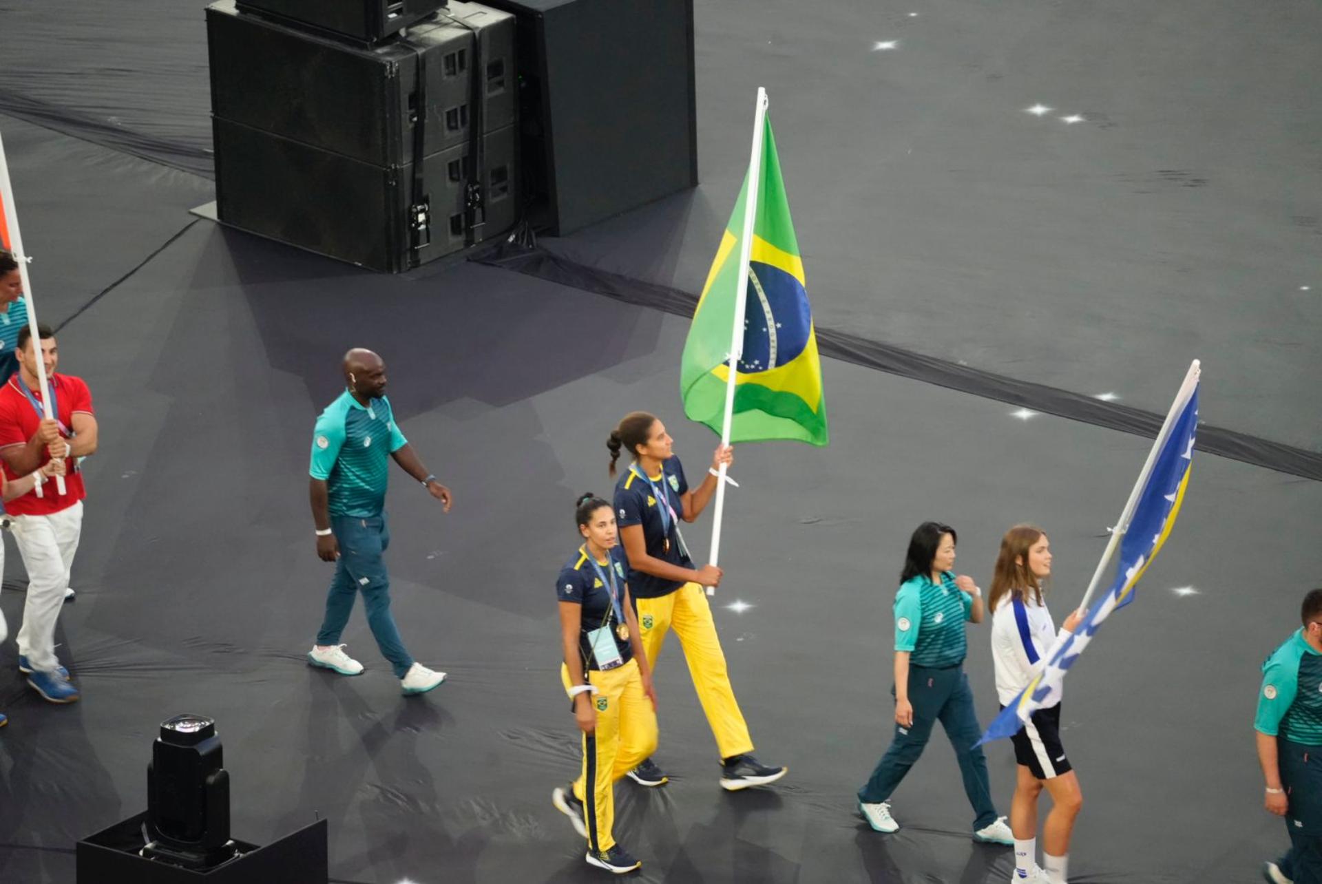 As imagens do encerramento das Olimpíadas de Paris