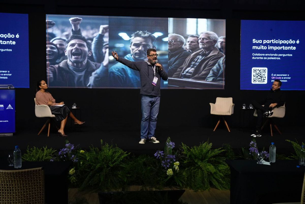 Pedra Azul Summit 2024 - Pedro Doria no Painel Panorama de Inovação e Tecnologia