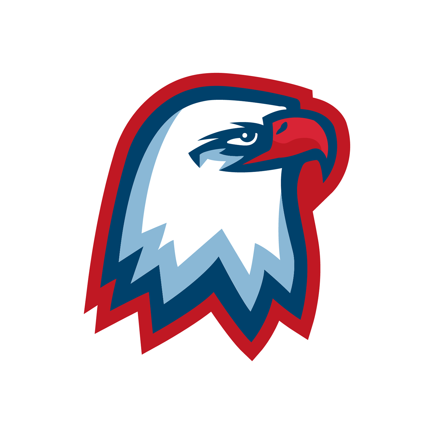 premade eagle Mascot logo