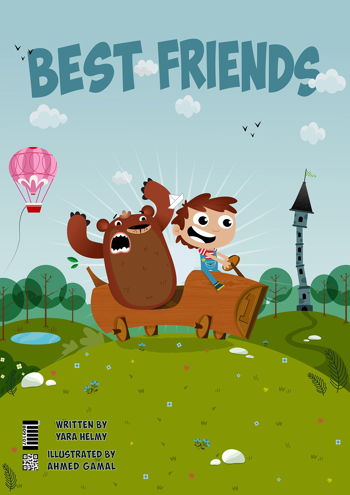 Cartooning  Character children's book best friends illustrated book design Character design  kids Ahmed Gamal احمد جمال