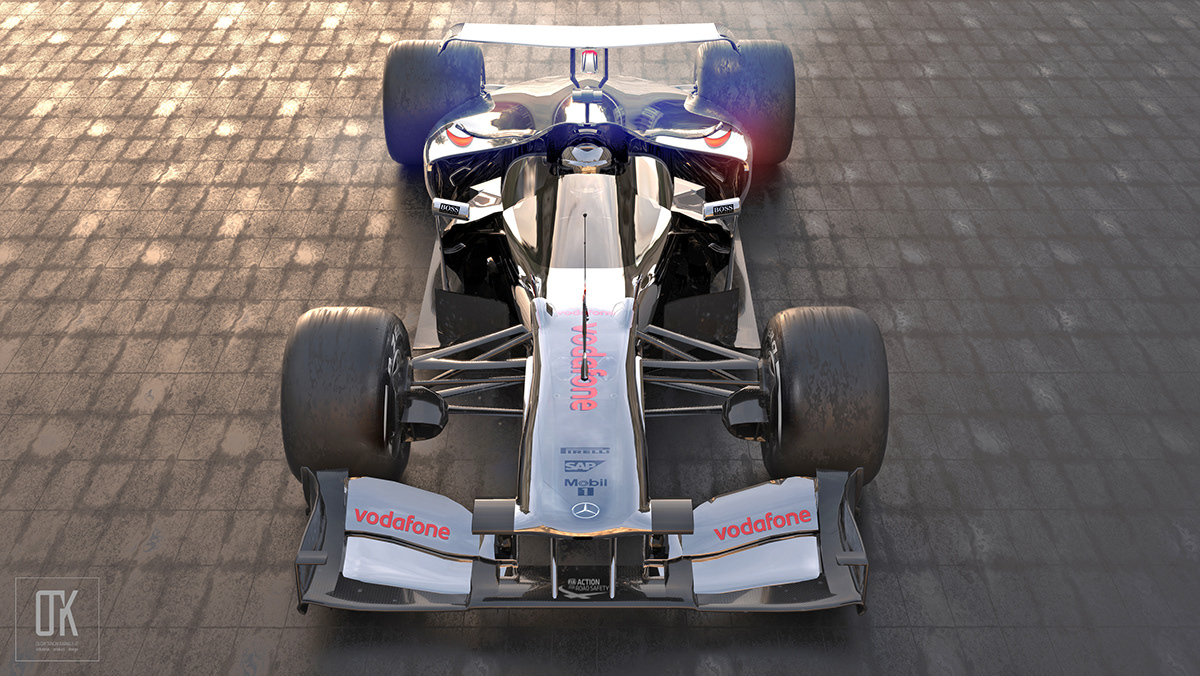 Formula 1 f1 Halo McLaren Red Bull car design concept race future