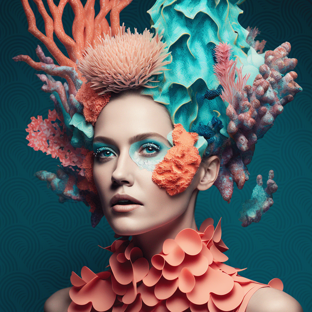 Coral Digital Fashion Illustrations on Behance