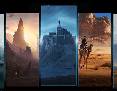 Matte painting collection