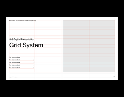 Digital Presentation Grid System for InDesign