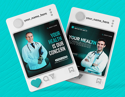 Healthcare Social Media Post Design