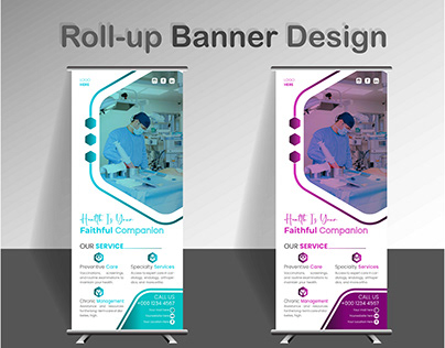 Medical Roll-up Banner