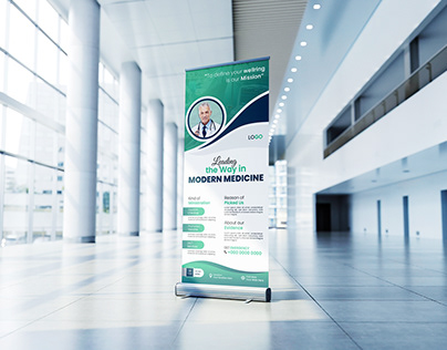 Medical Roll Up Banner