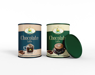 Chocolate Laite Container Design