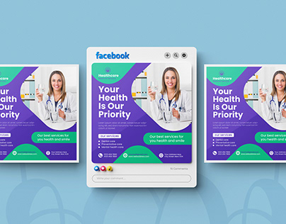 Medical Social Media Post Design