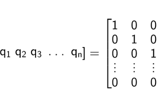 Part 23 : Orthonormal Vectors, Orthogonal Matrices and Hadamard Matrix