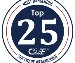 Common Weakness Enumeration (CWE™) Top 25 Most Dangerous Software Weaknesses list logo