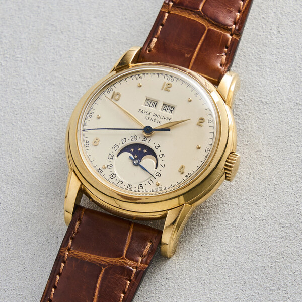 Ref. 2497J, Second Ever Made Vichet Case, Perpetual Calendar Sweep Second (1951)