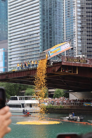 Special Olympics Illinois Hosts Nation's Second Largest Rubber Duck Race in Chicago on August 7