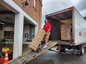 Anheuser-Busch Delivers More Than 35,000 Cans of Emergency Drinking Water to 15 New York Volunteer Fire Departments