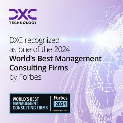 DXC Technology Awarded on Forbes list of World's Best Management Consulting Firms 2024