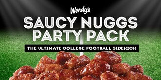 Football Season Gets Saucy with Wendy’s New Saucy Nuggs Party Pack Beginning August 27