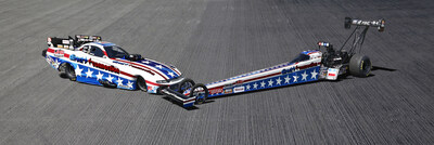 Tony Stewart Racing Celebrates Dodge Direct Connection 50th Anniversary With Special NHRA U.S. Nationals Livery for Top Fuel, Funny Car Machines