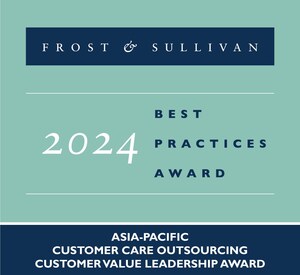 Teleperformance in India Recognized by Frost &amp; Sullivan with the 2024 Customer Value Leadership Award in the Asia-Pacific Customer Care Outsourcing Industry