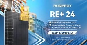 Runergy to Unveil High-Efficiency PV Modules at RE+ 2024 in Anaheim