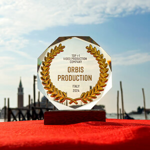 ORBIS Production Crowned #1 Video Production Company in Italy by Prestigious TVC Award