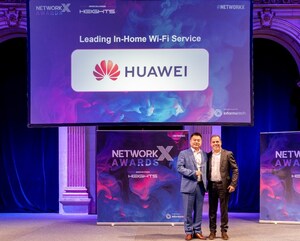 Huawei iFTTR OptiXstar F50 gewinnt die Auszeichnung als „Führender In-Home-WiFi-Service" auf dem Network X BBWF 2024