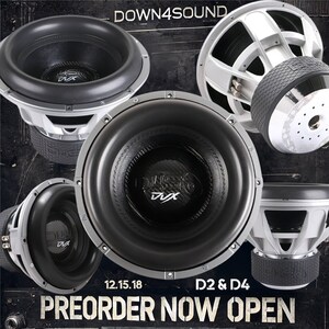 Down4Sound Unleashes the DVX Subwoofer Series: Dominate Audio Any Way You Crave With 1700W RMS Power