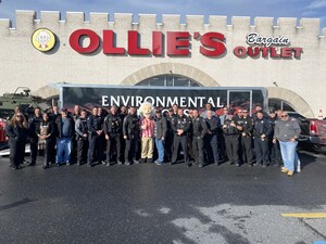 OLLIE'S RAISES OVER $1.1 MILLION FOR MARINE TOYS FOR TOTS PROGRAM