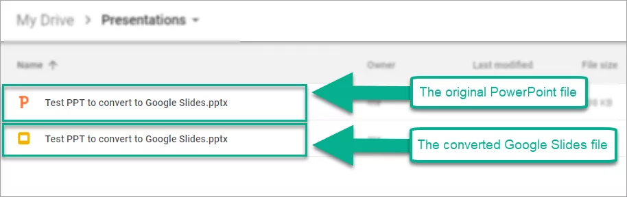 pptx format