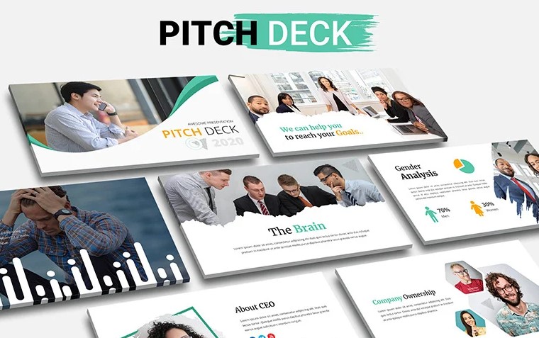 pitch deck powerpoint template