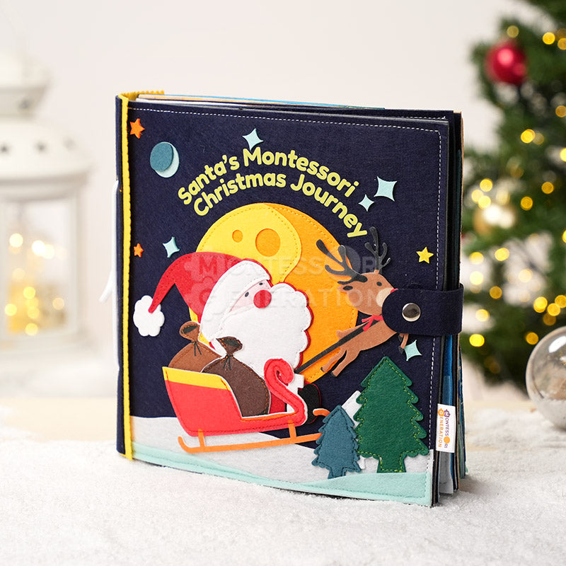 Montessori Xmas Journey Book. 