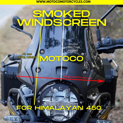 Smoked Windscreen For Himalayan 450