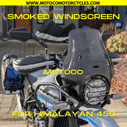 Smoked Windscreen For Himalayan 450