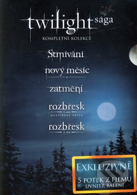 Kolekcia: Twilight sága - Bill Condon, Catherine Hardwicke, Chris Weitz, David Slade, Bonton Film, 2013