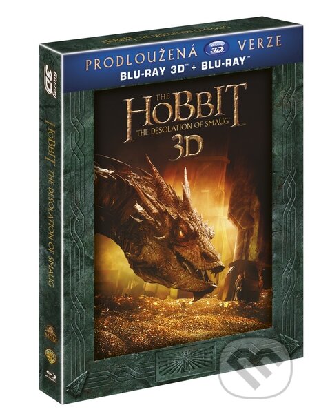 Hobit: Šmakova dračí poušť Prodloužená verze 3D - Peter Jackson, Magicbox, 2014