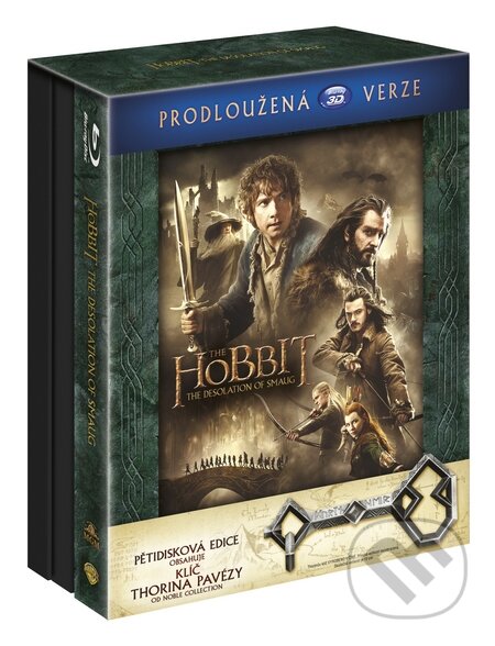 Hobit: Šmakova dračí poušť Prodloužená verze 3D &quot;Klíč Ereboru&quot; - Peter Jackson, Magicbox, 2014