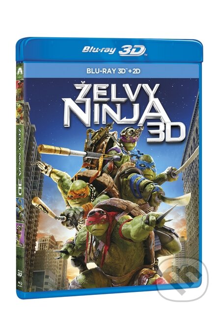 Želvy Ninja 3D - Jonathan Liebesman, Magicbox, 2014