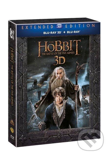 Hobit: Bitva pěti armád Prodloužená verze 3D - Peter Jackson, Magicbox, 2015