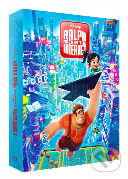 Raubíř Ralf a internet Steelbook Double 3D Ltd. - Phil Johnston, Rich Moore, Filmaréna, 2022