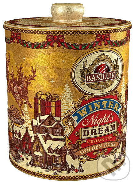 BASILUR Winter Night´s Dream Golden Hour plech 100g, Bio - Racio, 2023