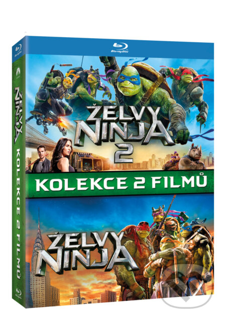 Želvy Ninja kolekce 1.-2. - Jonathan Liebesman, Dave Green, Magicbox, 2016