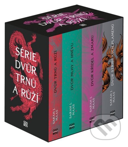 Dvůr trnů a růží (BOX) 1-4 - Sarah J. Maas, CooBoo CZ, 2024