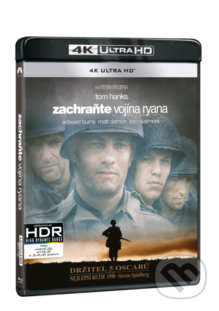 Zachraňte vojína Ryana Ultra HD Blu-ray - Steven Spielberg, Magicbox, 2018