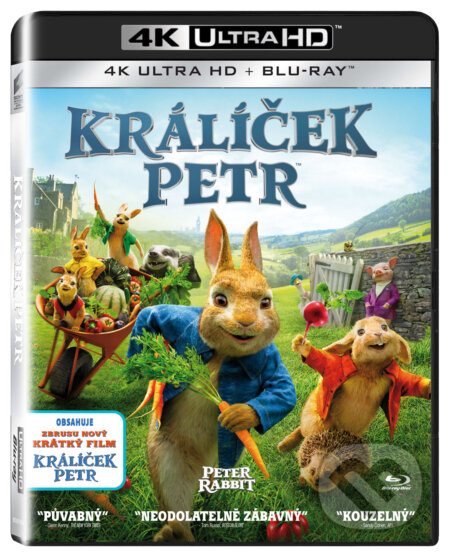 Králíček Petr Ultra HD Blu-ray - Will Gluck, Bonton Film, 2018