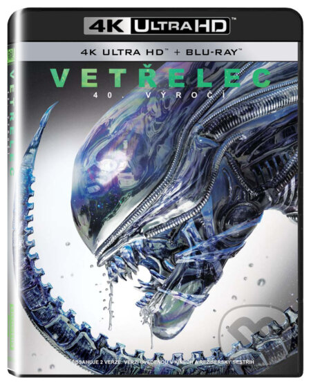 Vetřelec 40th Anniversary Ultra HD Blu-ray - Ridley Scott, Bonton Film, 2019