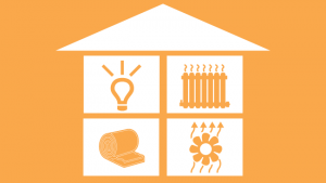 Icon for energy and weatherization services