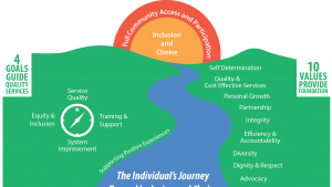 IDD client journey map