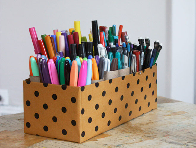 Kids Craft Storage Ideas