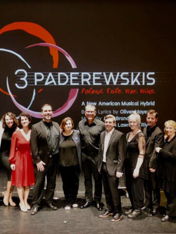 Image of cast of 3 Paderewskis